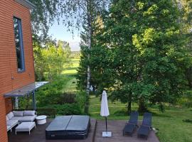Villa Talma - Unique villa with jacuzzi, close to Talma Golf, hotel 