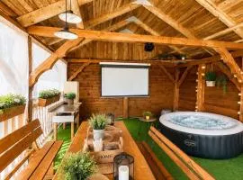 Mazurski zakątek, jacuzzi, własna linia brzegowa