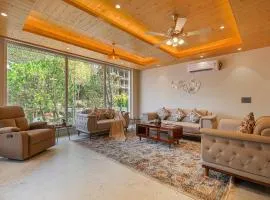 ELIVAAS Bask and Blessings Meadows 3-BHK Pet-Friendly Villa With Shared Jacuzzi, Spa, Garden And Gazebo