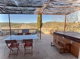 Appartement avec terrasse Panoramique sur le Luberon - Jaccuzzi