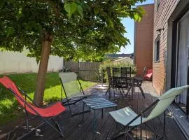 Maison mitoyenne avec jardin clos - 4 pers. - FR-1-653-292