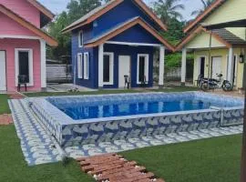 NS Rainbow Cottage Private Pool Pengkalan Balak Tanjong Bidara