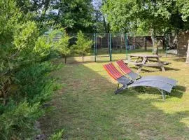 Le Chalet rouge à Pissos