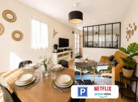 Gîte 4 étoiles piscine à 10 min de Marmande calme et parking