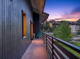 Fantastica Aprica 350 mt dalle piste Baradello con 2 camere 2 bagni e terrazzo