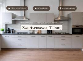 Private room for 2, shared kitchen, flexible bed – hotel w mieście Tilburg