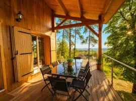 Le cottage des pins chalet sur les vignes