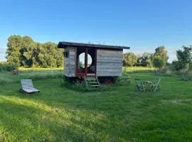 Tiny Traudel - Schlafwagen an der Pferdekoppel
