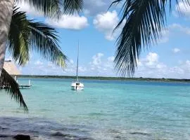 Sailboat in Bacalar