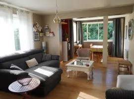 logement avec jardin de bord Mer PORT NAVALO