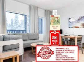 RukaHillChalet5 Ski In - Ski Out - SkiPass & Summer activities x2