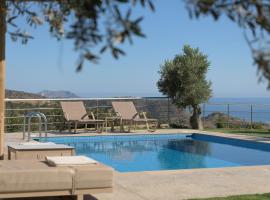 Villa Michael Triopetra Private Villa, Private Swimming Pool, Garden, Panoramic Sunset, hotel en Triopetra