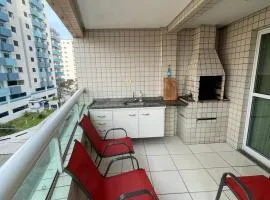 Varanda Gourmet - 2 Quadras da Praia - 6 hóspedes