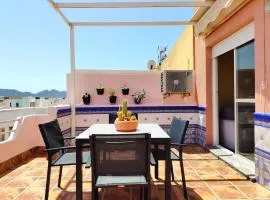 Ático La Estrella, 2 Hab y terraza con vistas en Cabo de Gata