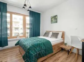 Charming Studio in Poznań with Balcony Close to City Attractions by Noclegi Renters