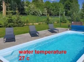 B10 Komfort Dom z 4 sypialniami Alpakami & Basen SPA