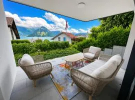 Swiss Paradise 4, studio with lake and Alpine views