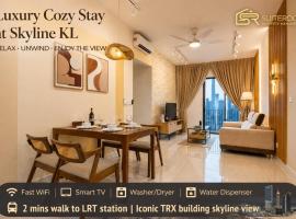 KL Skyline Bukit Bintang Luxury Condo doorstep LRT station 3R، فندق في كوالالمبور
