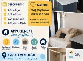 Studio cabine à proximité des plages