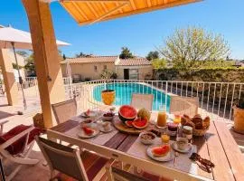 Villa 200 m², Piscine Privée, 4 Chambres 10 min Montpellier