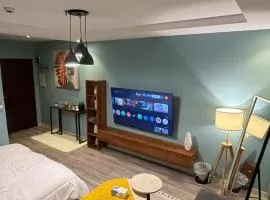 شقة انيقة باثاث مريح بدخول ذكي