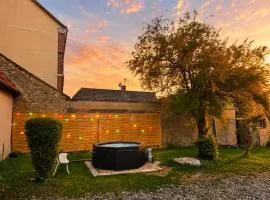 Warm country house with large garden