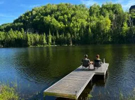 Chalet Mysa Spa Lac access Firepit pit SKI