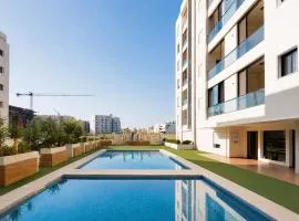 Luxury Beach Apartment in Nabeul with Pool