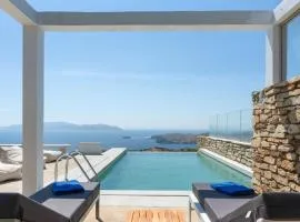 Stemma -Stone Villa Above Mylopotas