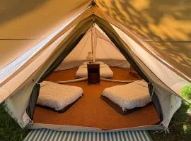 Tente familiale - Hegoa Surf Camp Pays Basque - Family Tent - Familiar