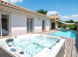 La villa Sirelis piscine et spa
