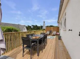 Plage a pied, maison pour 10 avec jardin