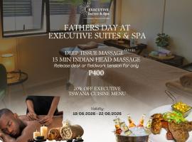 Executive Suites and Spa, hotel a Letlhakawe