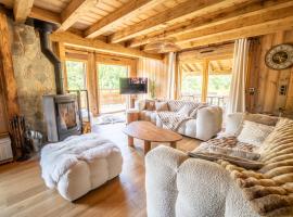 Chalet neuf et cosy, spa, salle de jeux, 12p, hotel a Xonrupt-Longemer