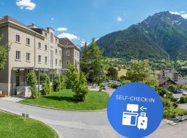 Hotel Haus Schönstatt contactless-Check-In, hotelli kohteessa Brig