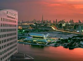 InterContinental Dubai Festival City by IHG, hotelli Dubaissa l&auml;hell&auml; lentokentt&auml;&auml; Dubain kansainv&auml;linen lentokentt&auml; 