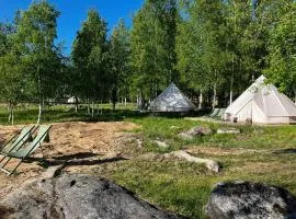 Glamping by the sea