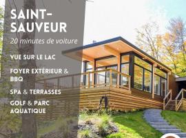 Modern Chalet with Mountain and Lake view by Reserver.ca, hotel a Sainte-Adèle