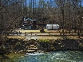 Living Waters Lodge-Riverfront In Coosawattee