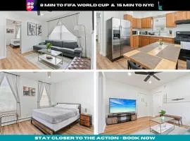 Cozy Retreat 15Min to NYC, FIFA, Mall,FREE Parking - Apartment