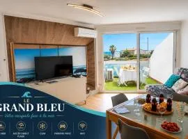 Le Grand Bleu - Vue Mer - Accès Plage - Parking -Clim -Wifi