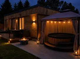 Mazurskie domki, jacuzzi, dostęp do plaży prywatnej