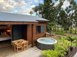 Bungalow romantique, clim - 3 pers. - FR-1-786-96