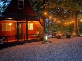 A-Frame Hot Tub Cave Run Red River Gorge