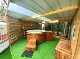 Yourte avec bain nordique