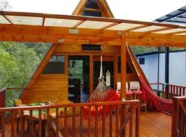 Refugio Alpino del Bosque con Jacuzzi
