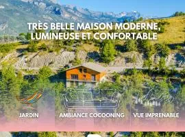 Très belle maison spacieuse et lumineuse, vue sur la station de Risoul et de Vars - Eygliers