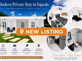 Charming and Private Stay in Fajardo - NEAR FERRY - BEACHES - EL YUNQUE - BIOBAY