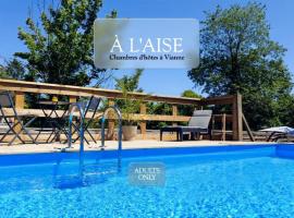 À L'AISE - Chambres d'hôtes à Vianne, hotel din Vianne