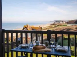 studio, les marines, cabourg, vue et acces plage
